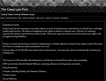 Tablet Screenshot of law-casey.com